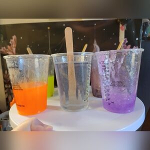 Halloween Resin Mixed Media Handmade Decorarions Spooky Laboratory Clear+Sparkle